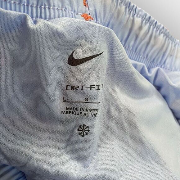 Nike Dri-FIT Tempo Womens Brief-Lined Graphic Running Shorts DQ6366-425 New - Picture 6 of 8